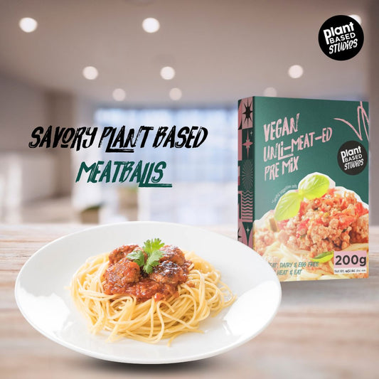Savory Plant Based Meatballs