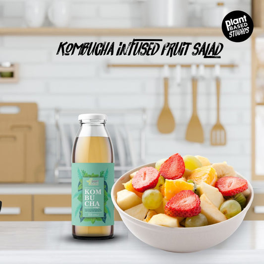 Kombucha Infused Fruit Salad