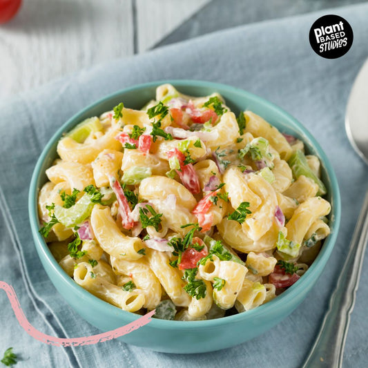 Creamy Vegan Mayonnaise Pasta Salad