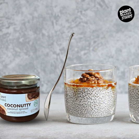 Coconut Jam Chia Pudding